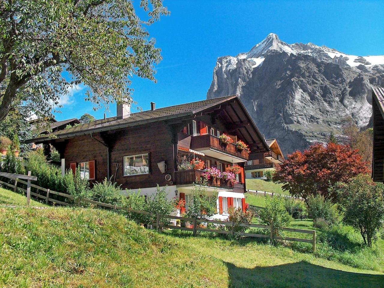Apartment Chalet Baergsunna-3 By Interhome Grindelwald Dış mekan fotoğraf